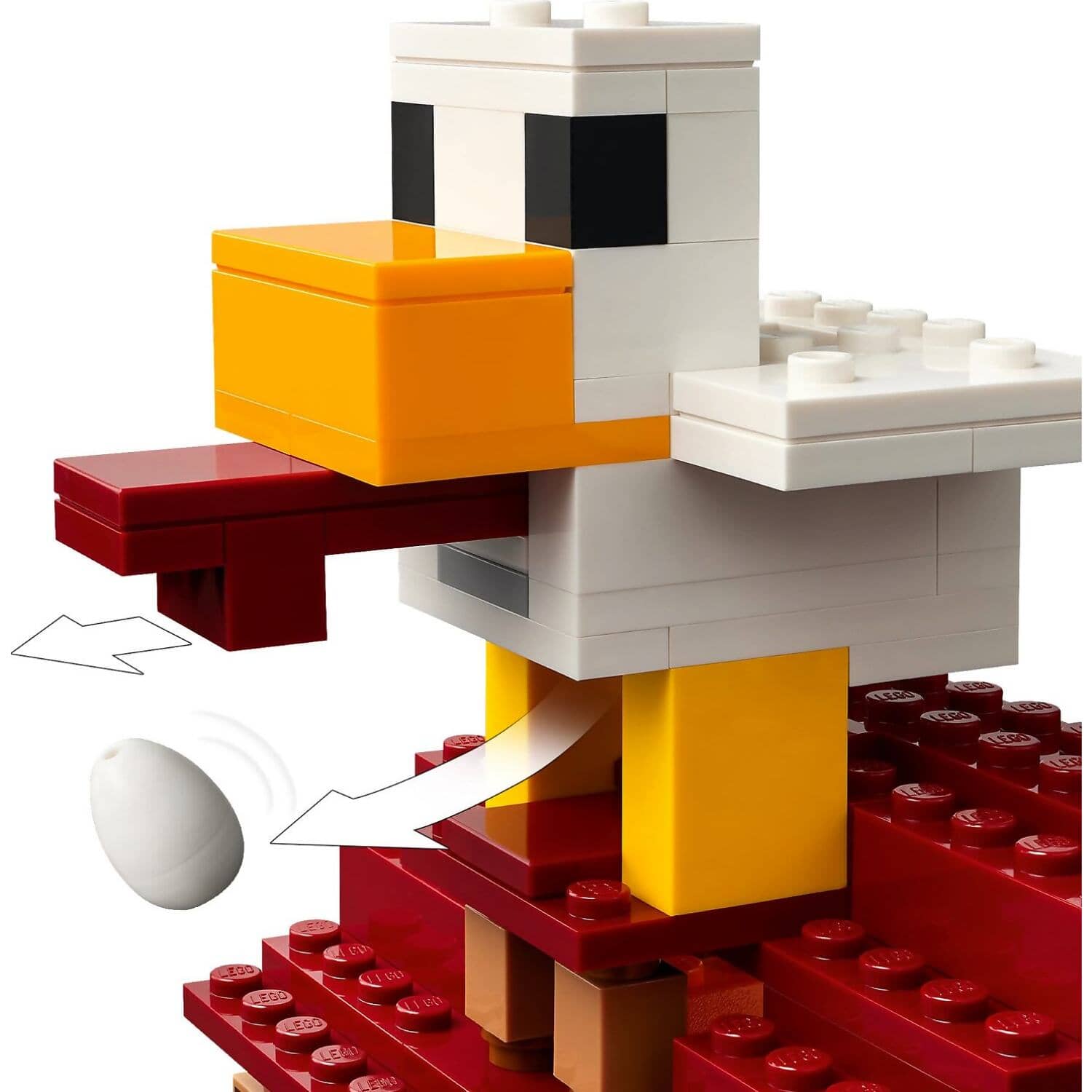 LEGO 21273 The Ghast Balloon Village Attack - Minecraft