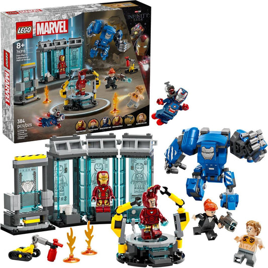 LEGO 76315 Iron Man's Laboratory: Hall of Armor - Marvel Super Heroes
