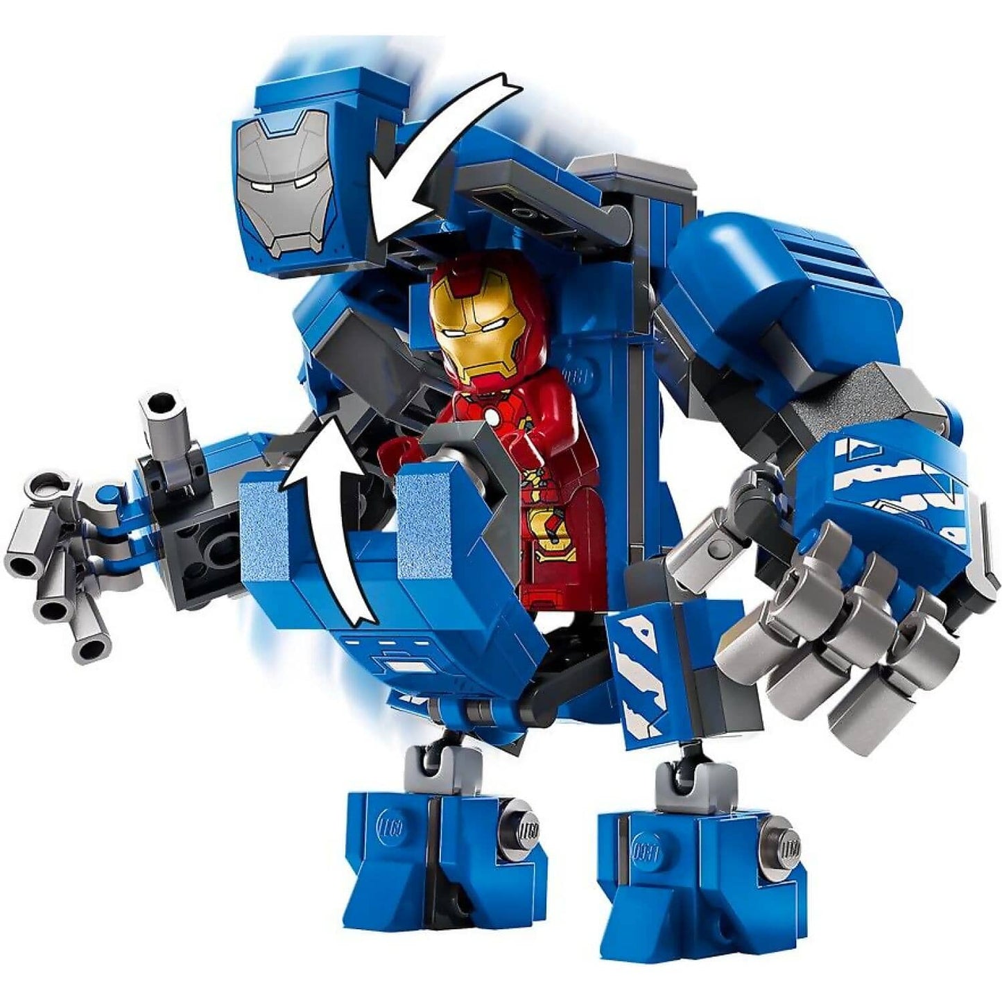 LEGO 76315 Iron Man's Laboratory: Hall of Armor - Marvel Super Heroes