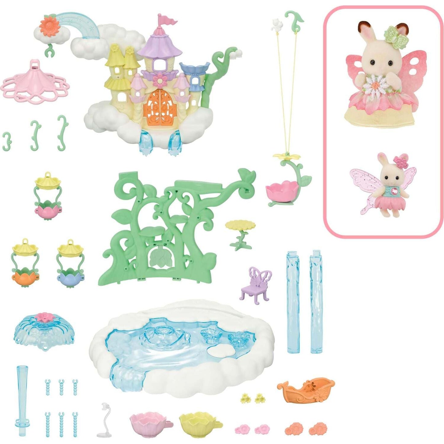 Sylvanian Families - Skytop Fairy Castle Playset