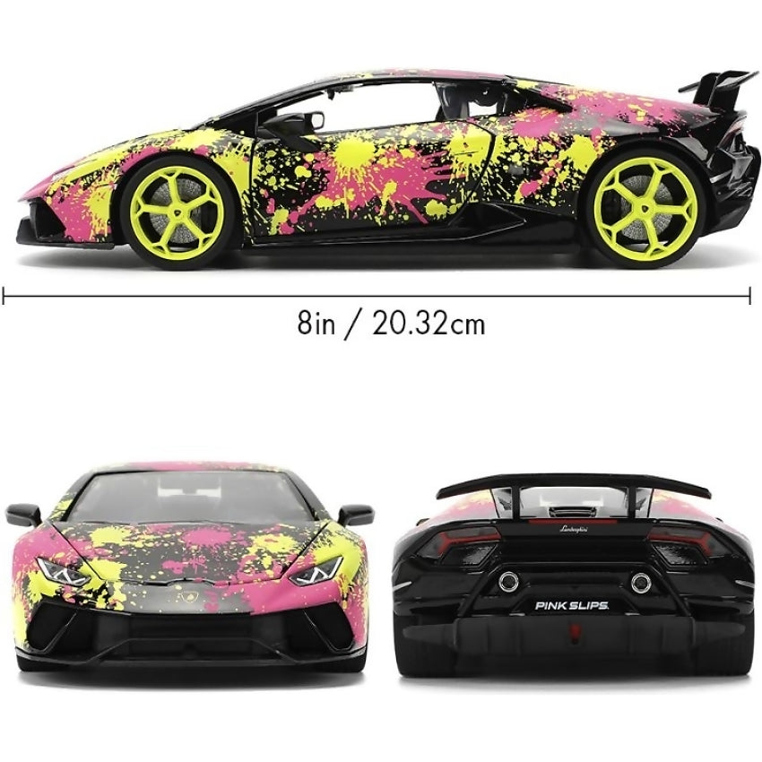 Jada Toys - Pink Slips Lamborghini Huracan Performante 1:24 Scale Diecast Vehicle