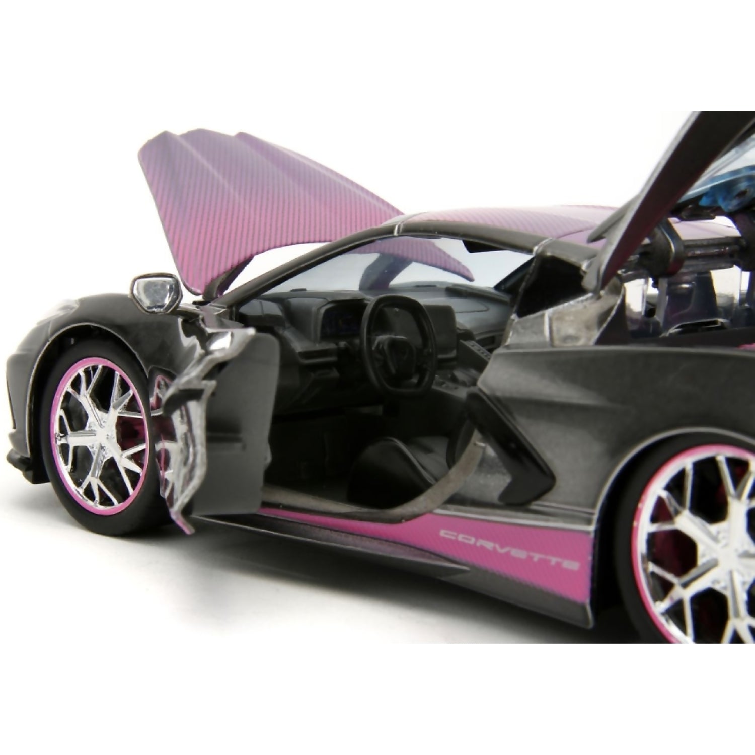 Jada Toys - Pink Slips 2020 Chevrolet Corvette Stingray 1:24 Scale Diecast Vehicle