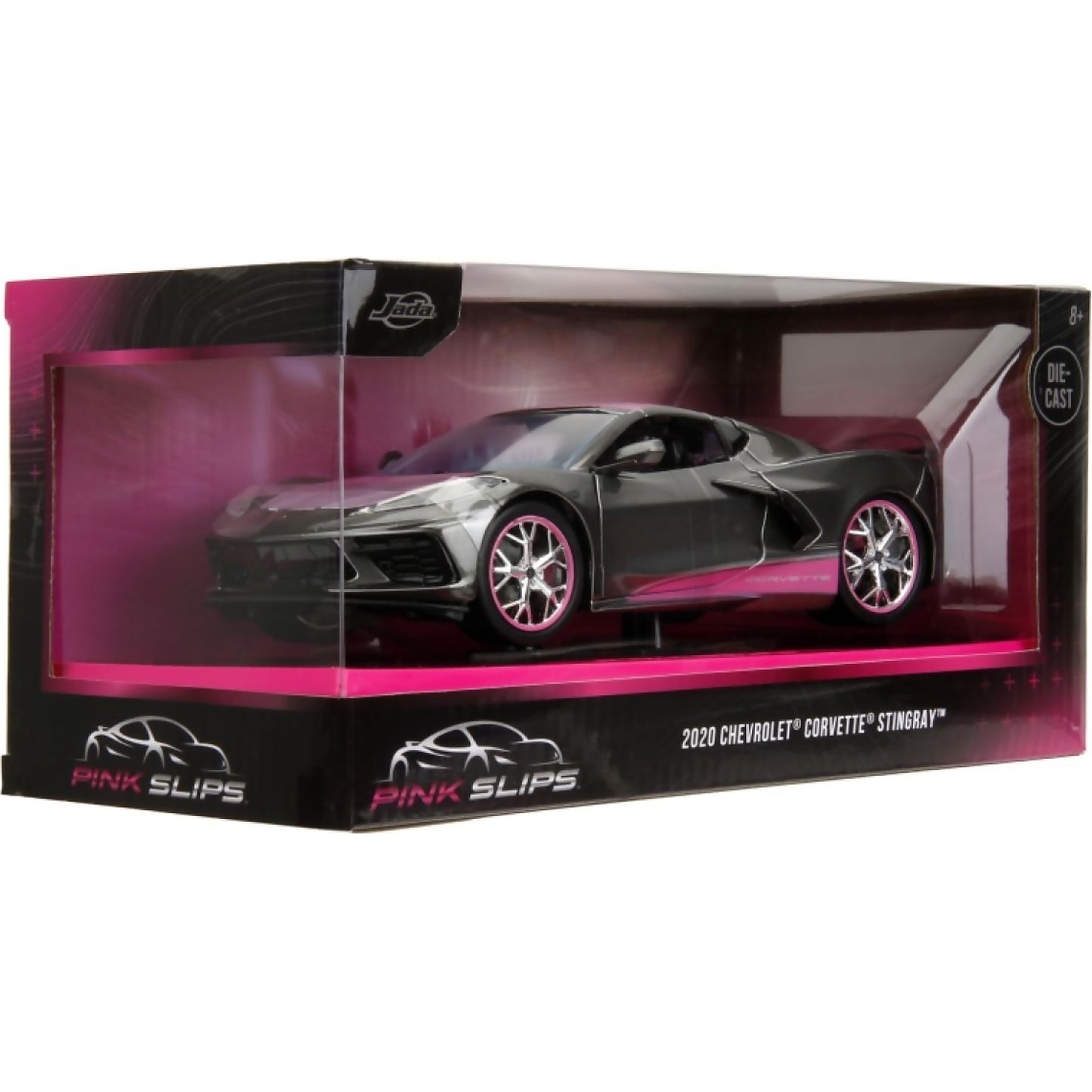 Jada Toys - Pink Slips 2020 Chevrolet Corvette Stingray 1:24 Scale Diecast Vehicle