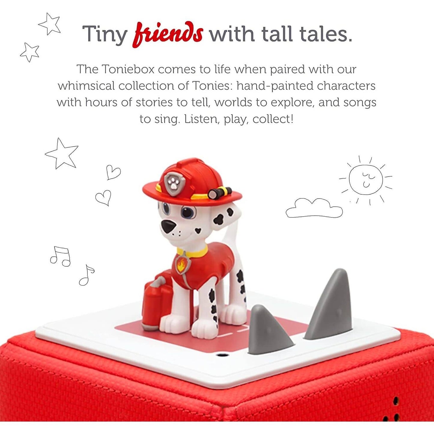 Tonies - Paw Patrol Jungle Pups Marshall Audio Character (Toniebox Not Included)