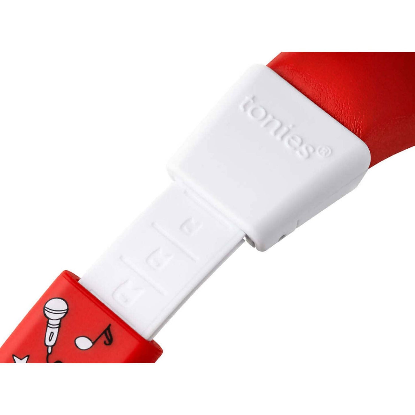 Tonies - Red Foldable Headphones For Kids (Toniebox Not Included)