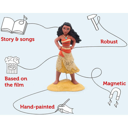 Tonies - Disney Moana Tonie : Audio Character (Toniebox Not Included)
