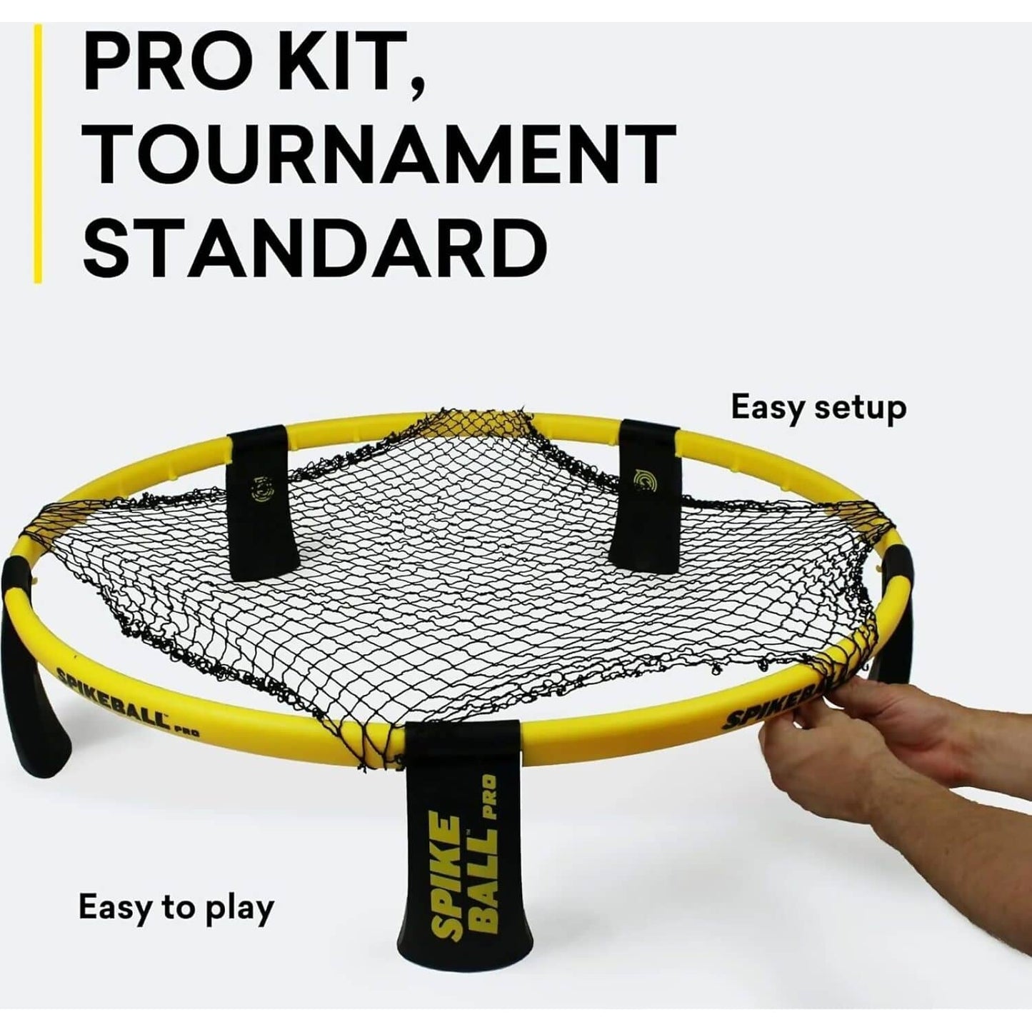 Spikeball - Spikeball PRO Kit - Beach Game Backyard Game Indoor & Outdoor Sport