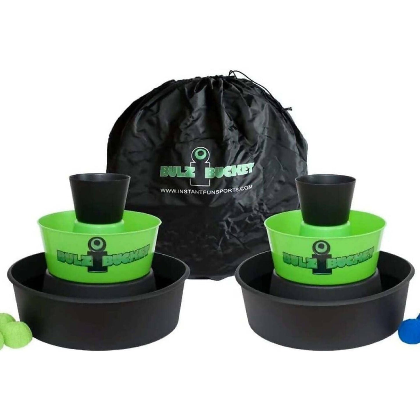 Instant Fun Sports - Bulzibucket Cornhole Green/black