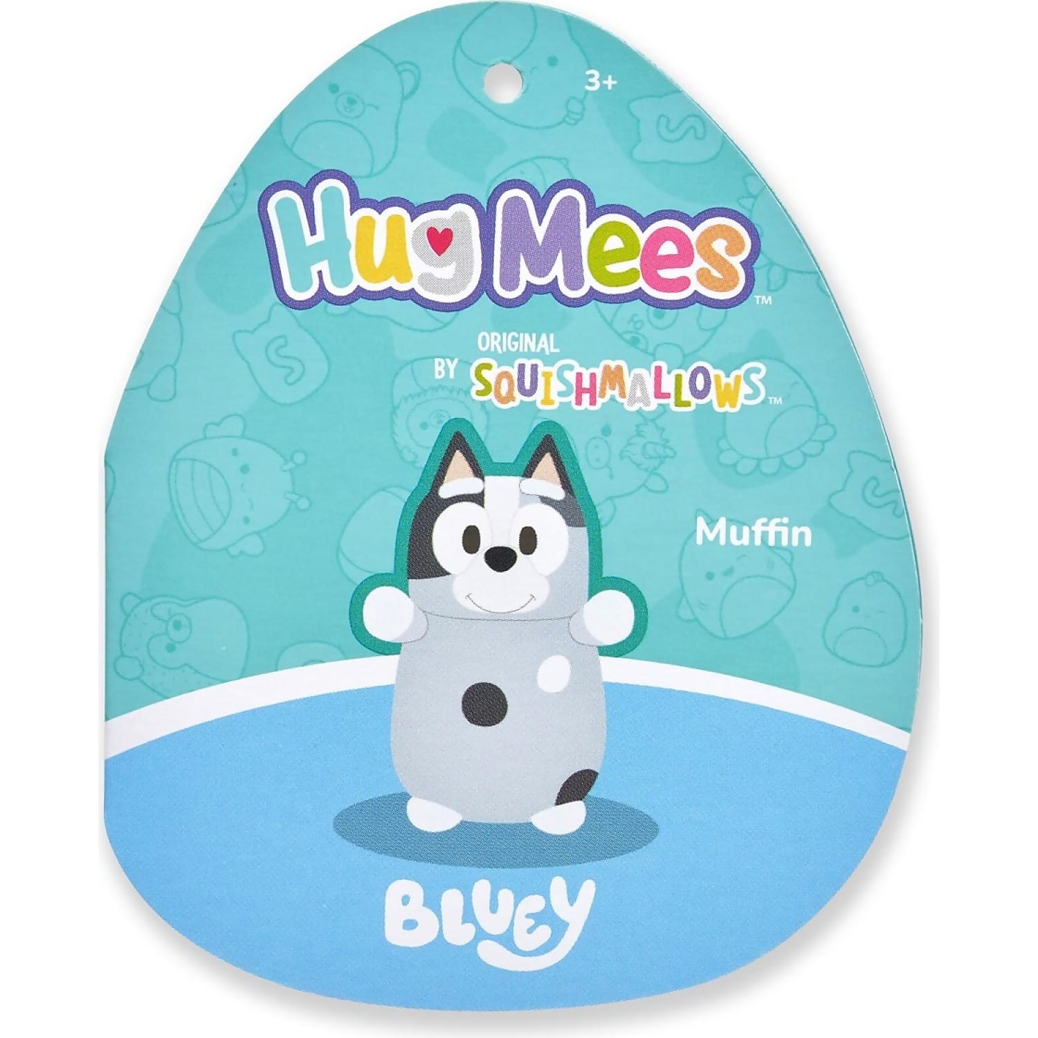 Squishmallows - HugMees Bluey Muffin 10-inch Plush