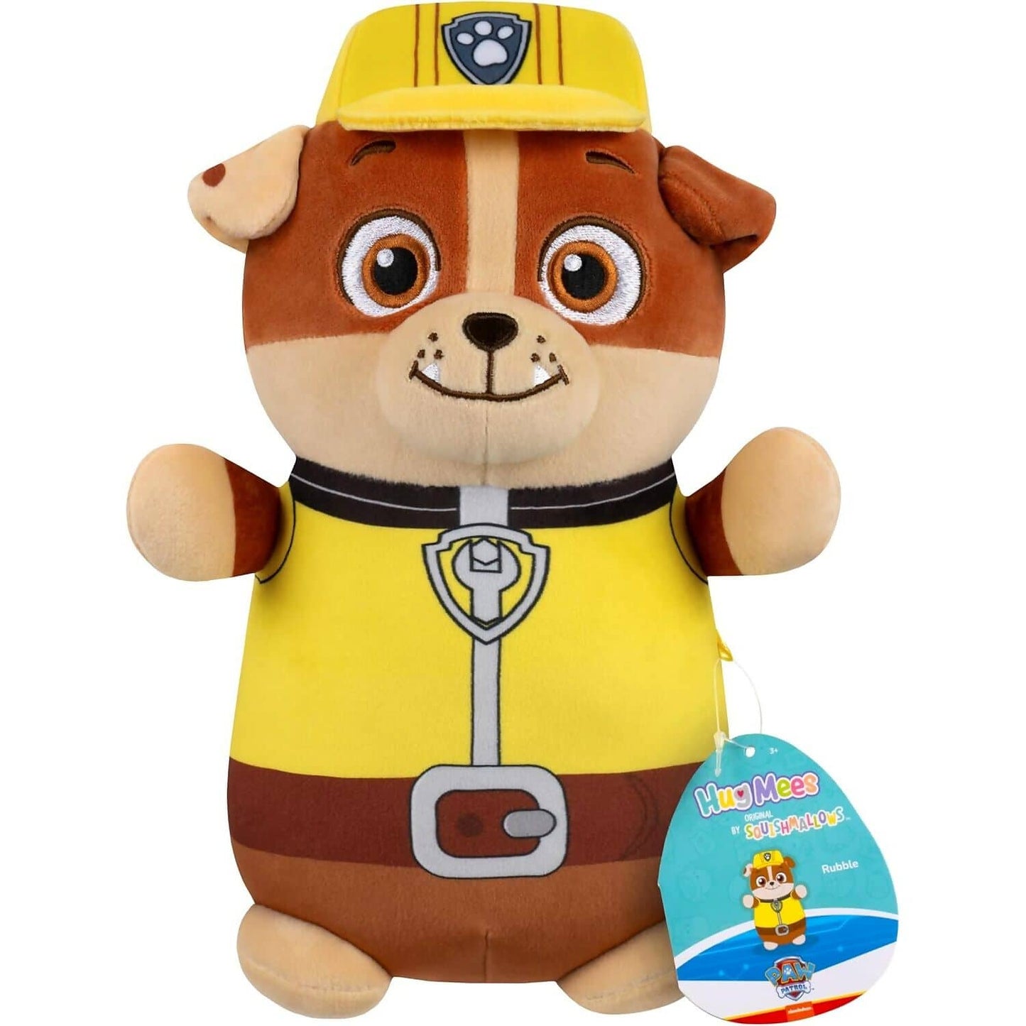 Squishmallows - HugMees Paw Patrol Rubble 10-inch Plush