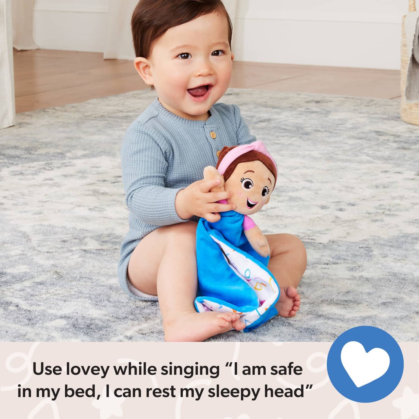 Ms. Rachel - Huggable Lovey Security Blanket