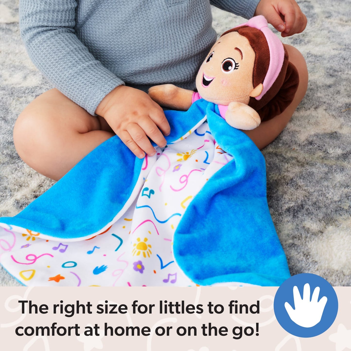 Ms. Rachel - Huggable Lovey Security Blanket