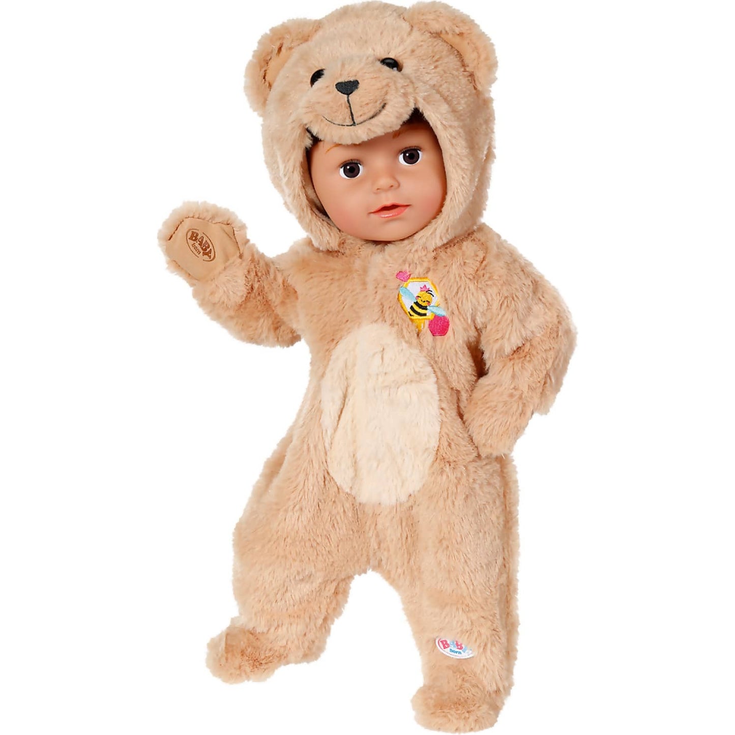 Baby Born - Baby Doll Bear Suit Outfit 43cm (doll Not Included)