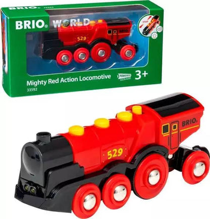 Brio -  World - Mighty Red Action Locomotive Train