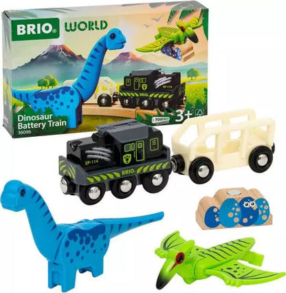 Brio -  World - Dinosaur Battery Train 5pce