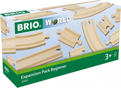 Brio -  World - Wooden Train Tracks Expansion Pack Beginner 11pce
