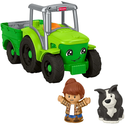 Fisher-Price - Little People Push & Play Tractor - Mattel