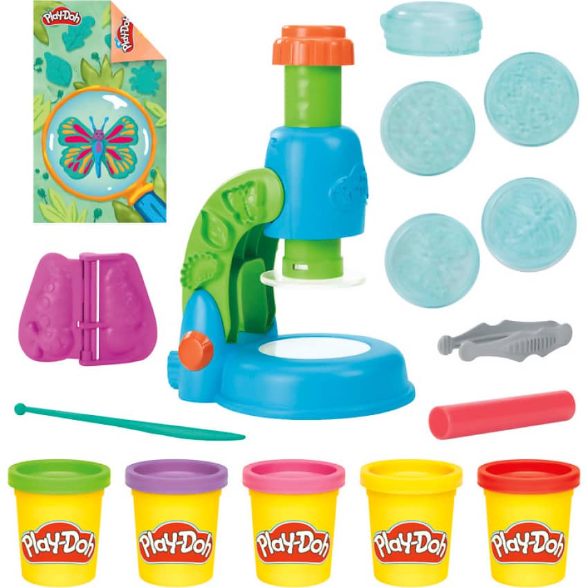 Play-Doh - Light And Look Microscope Set - Hasbro