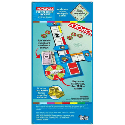 Monopoly -  Expansion - Free Parking Jackpot - Hasbro