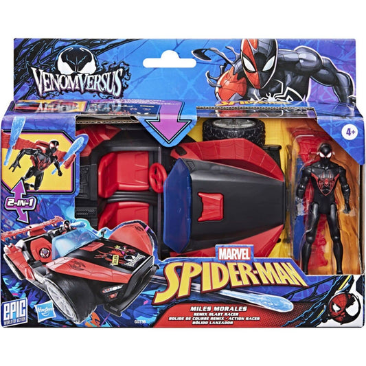 Marvel -  Spider-man - Venomversus Miles Morales Remix Blast Racer - Hasbro