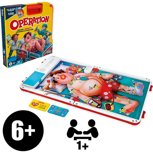 Hasbro -  Games - Electronic Board Game With All-in-one Carrying Case