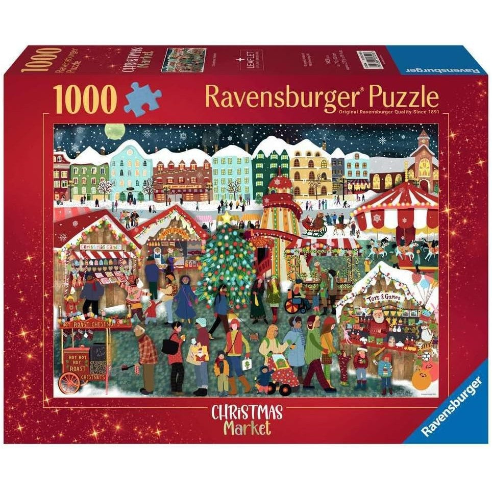 Ravensburger - Christmas Market Jigsaw Puzzle 1000 Pieces