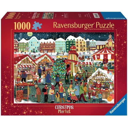 Ravensburger - Christmas Market Jigsaw Puzzle 1000 Pieces