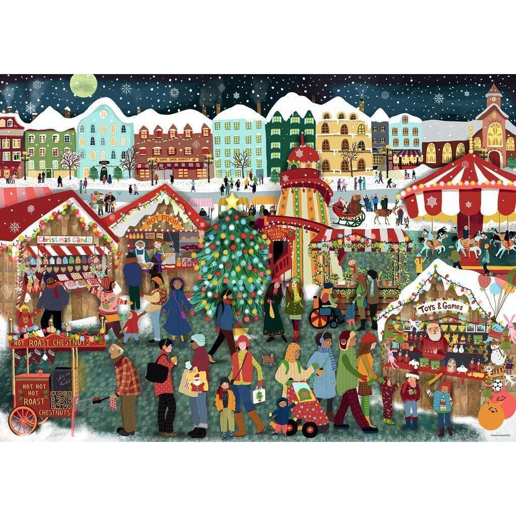 Ravensburger - Christmas Market Jigsaw Puzzle 1000 Pieces