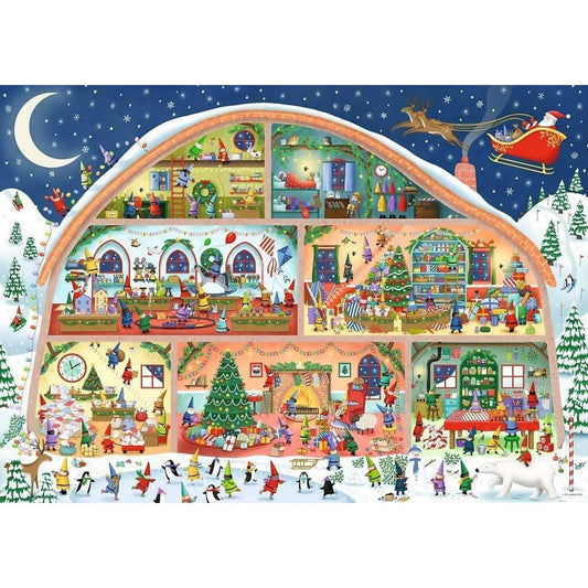 Ravensburger - Santa's Workshop Jigsaw Puzzle 1000pc