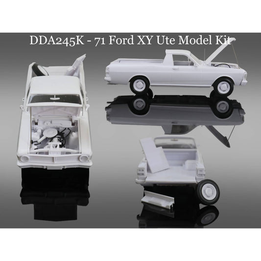 DDA Collectibles 1:24 Scale - XY Standard Ford Ute - Plastic Diecast Model Kit