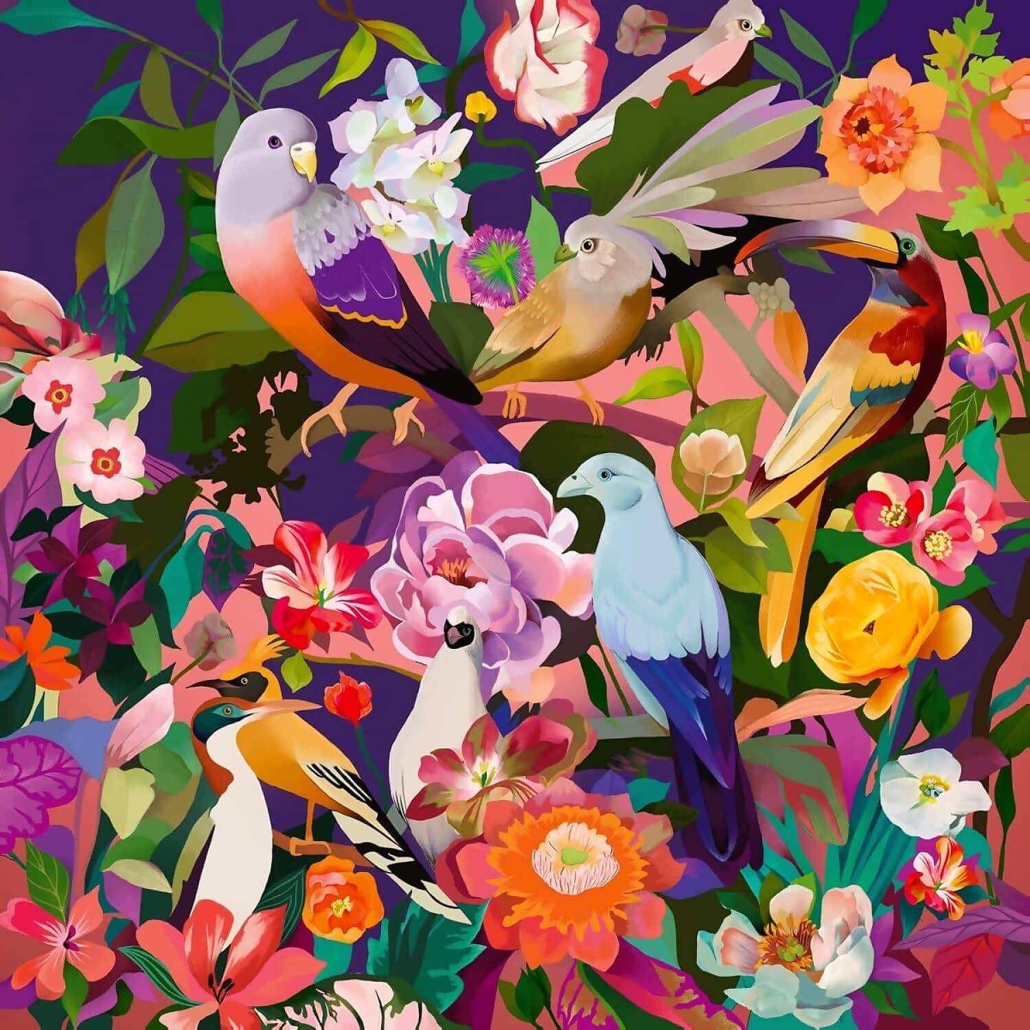 Ravensburger - Bird Watching Jigsaw Puzzle 750pc