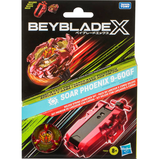 Beyblade -  X - Soar Phoenix 9-60gf Deluxe String Launcher Set