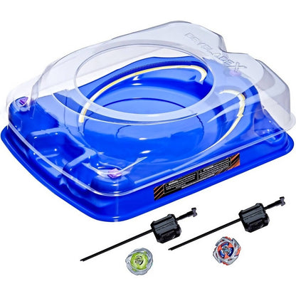 Beyblade -  X - Drop Attack Battle Set Impact Drake 9-60lr Vs. Wyvern 3-85n Includes Stadium