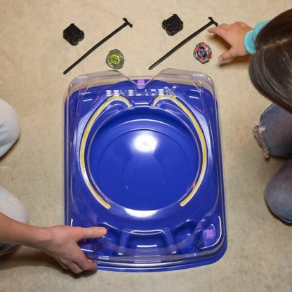 Beyblade -  X - Drop Attack Battle Set Impact Drake 9-60lr Vs. Wyvern 3-85n Includes Stadium