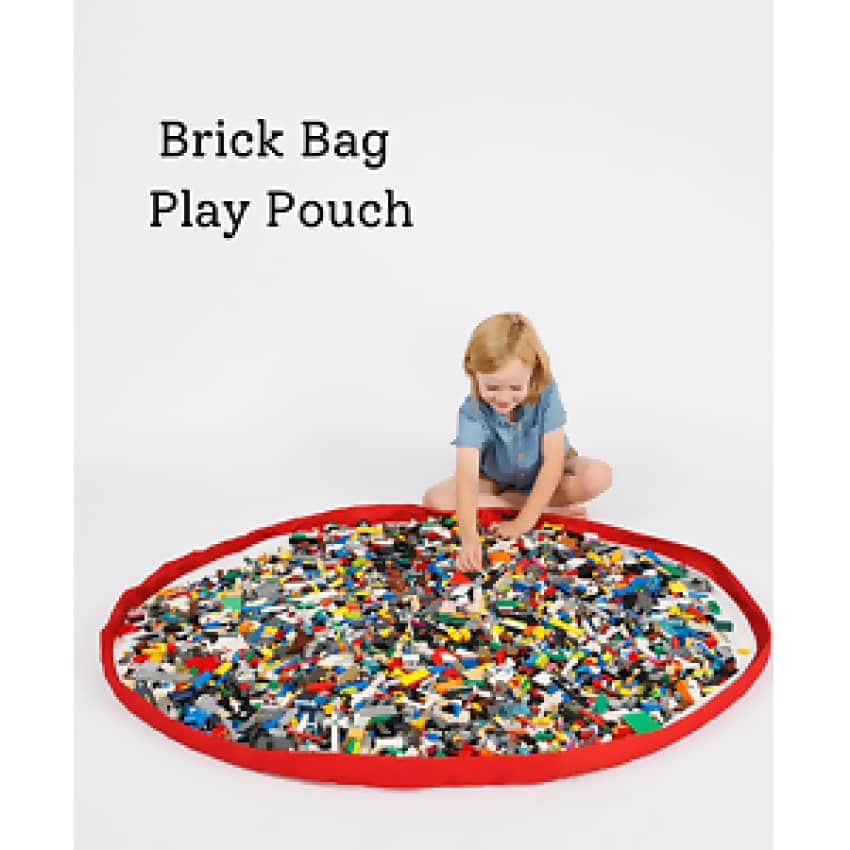 Play Pouch - Brick Bag Toy Storage & Mat