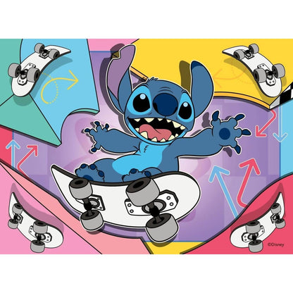 Ravensburger - Disney Stitch 4 X Jigsaw Puzzle 12 16 20 & 24pc