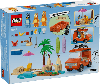 LEGO 11202 Bluey's Beach & Family Car Trip - Bluey 4+