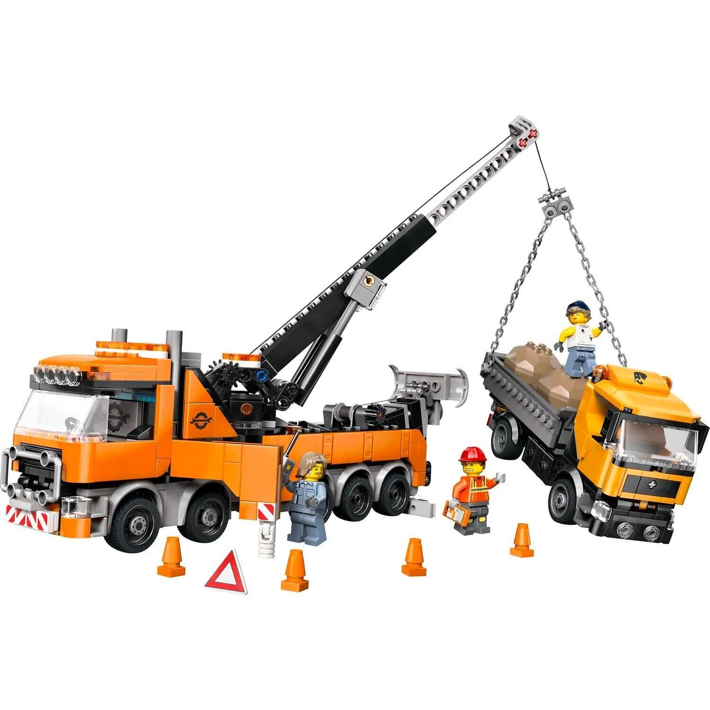 LEGO 60467 Heavy-Duty Recovery Tow Truck with Crane - City