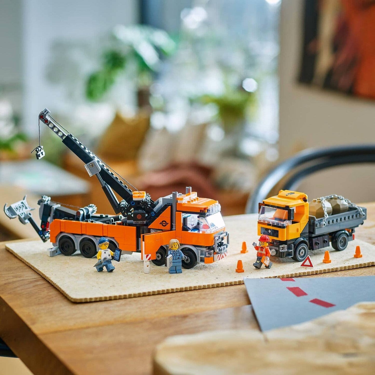LEGO 60467 Heavy-Duty Recovery Tow Truck with Crane - City