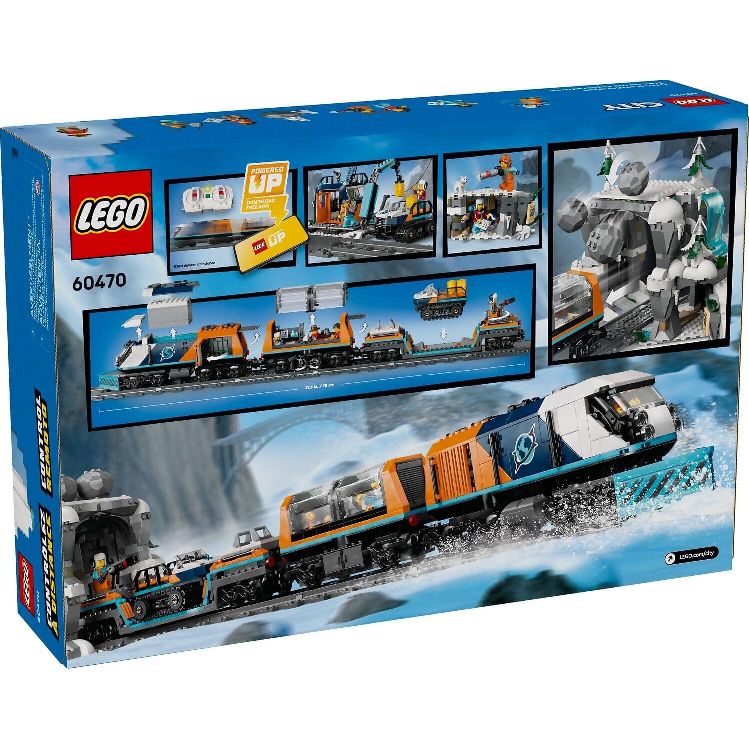LEGO 60470 Explorers Arctic Polar Express Train - City