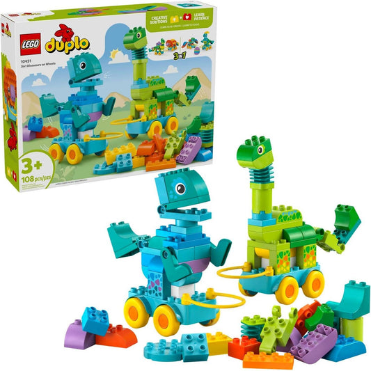 LEGO 10451 3in1 Dinosaurs on Wheels - Duplo