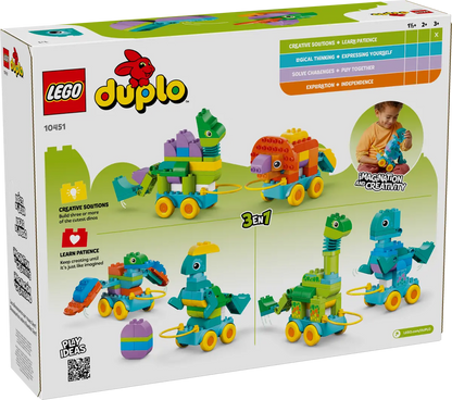LEGO 10451 3in1 Dinosaurs on Wheels - Duplo