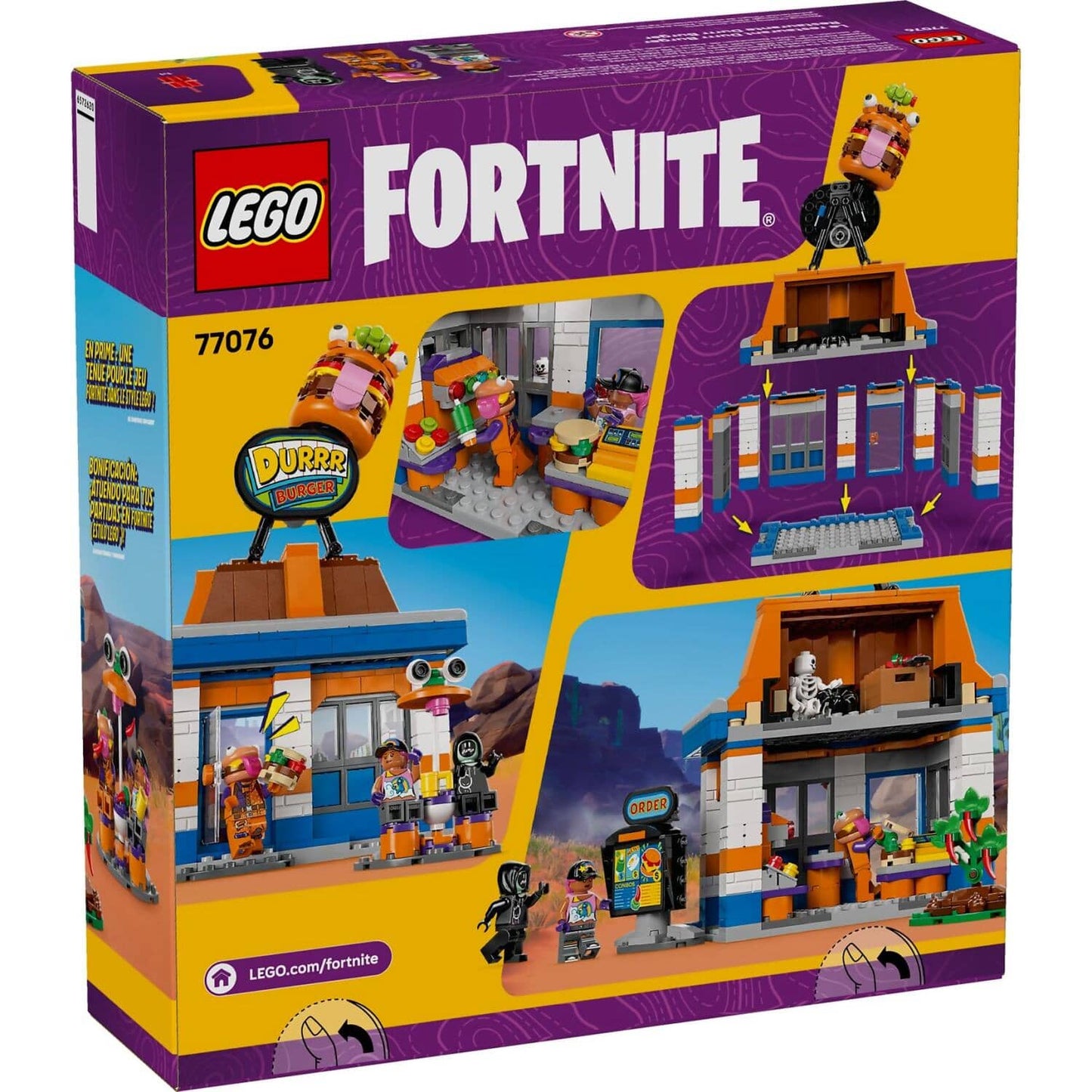 LEGO 77076 Durrr Burger Restaurant - Fortnite