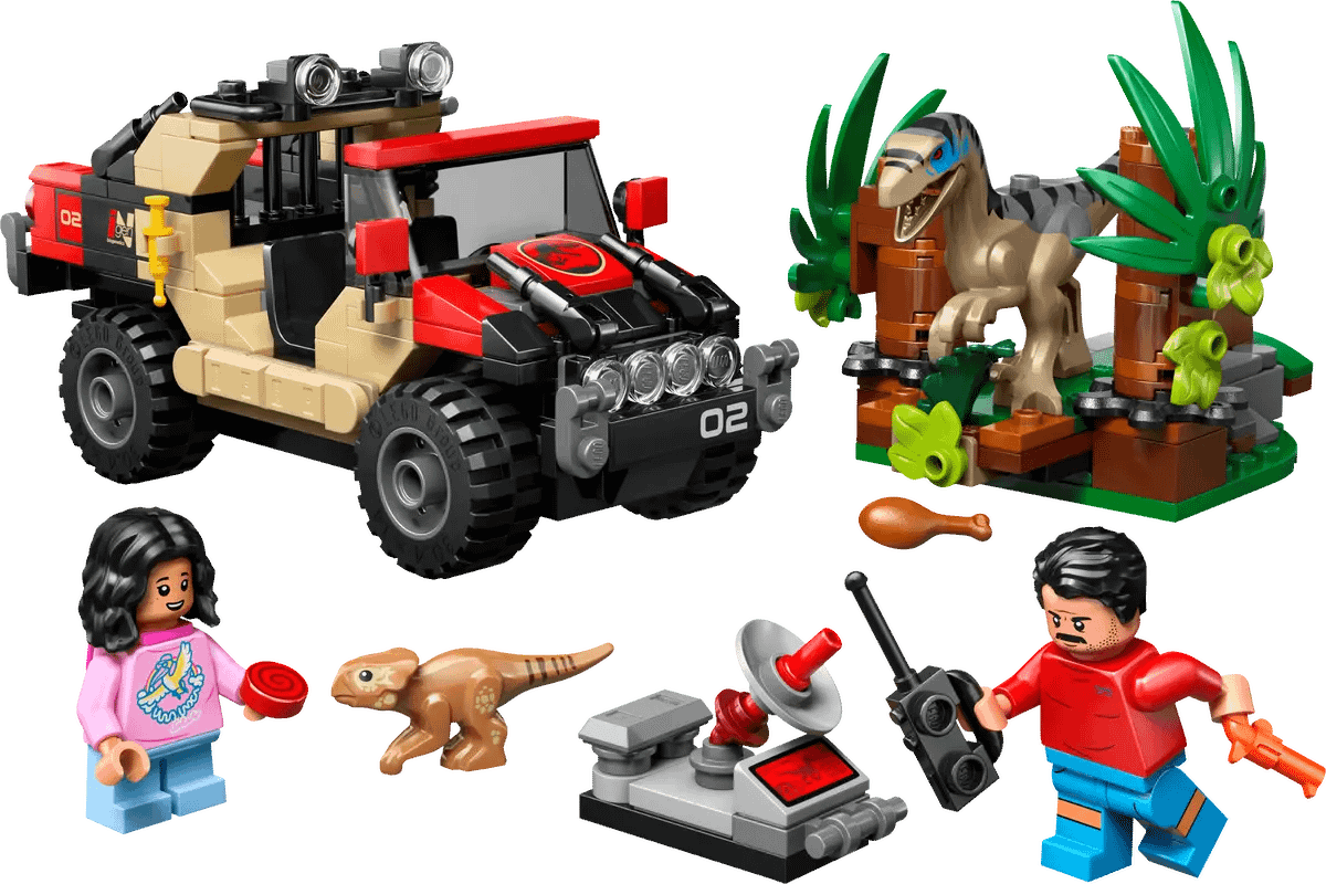 LEGO 76972 Raptor Off-Road Escape - Jurassic World