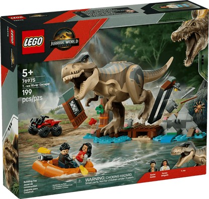 LEGO 76975 T. rex River Escape - Jurassic World