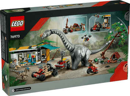 LEGO 76973 Raptor & Titanosaurus Tracking Mission - Jurassic World