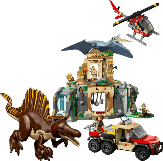 LEGO 76976 Spinosaurus & Quetzalcoatlus Air Mission - Jurassic World