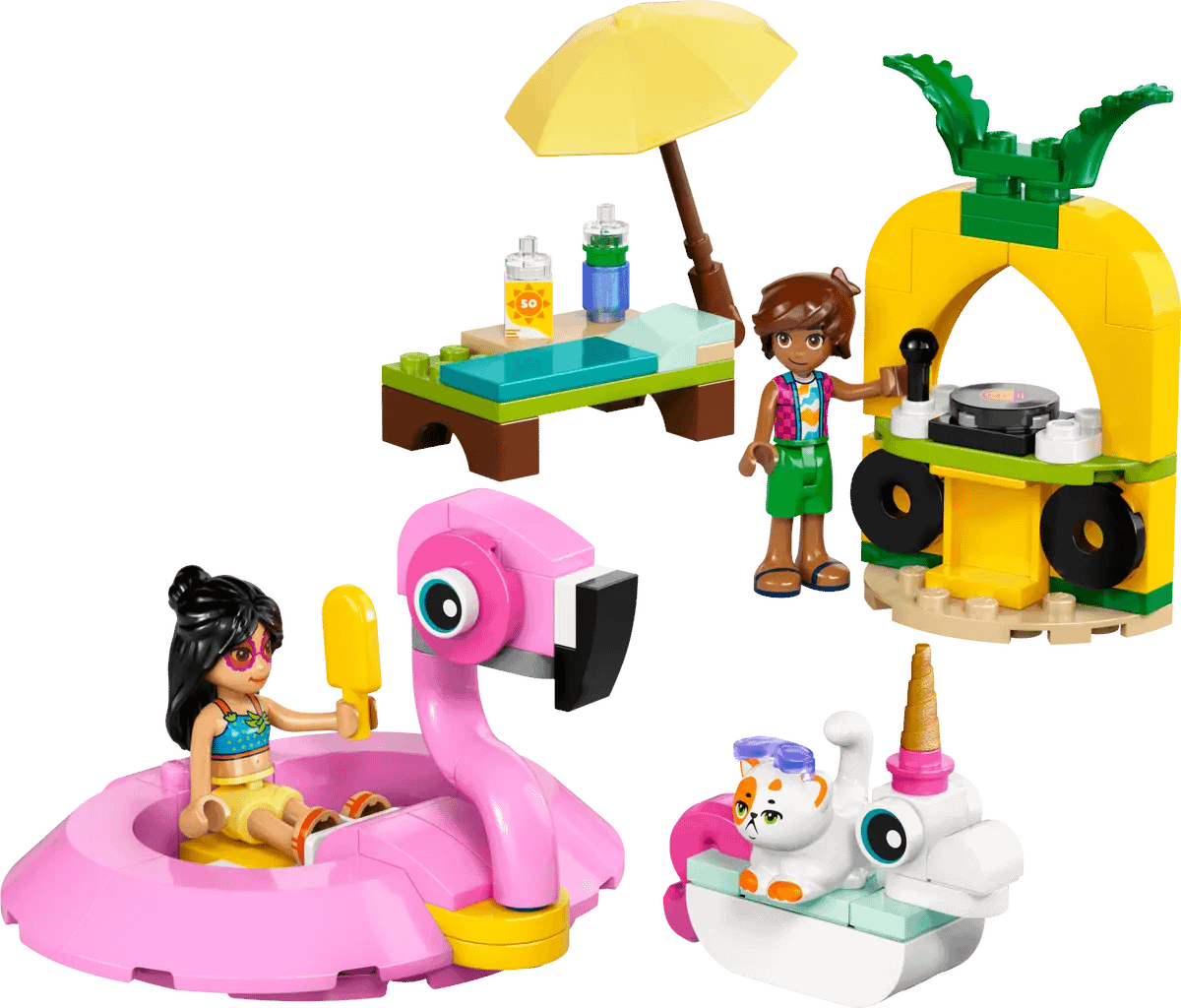 LEGO 42658 Unicorn & Flamingo Pool Party - Friends