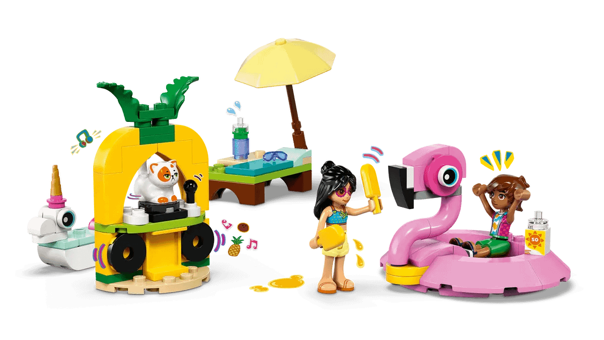 LEGO 42658 Unicorn & Flamingo Pool Party - Friends