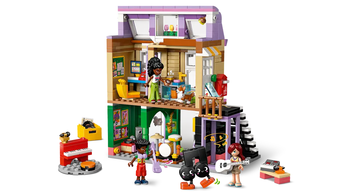 LEGO 42653 Music Store & Apartment - Friends